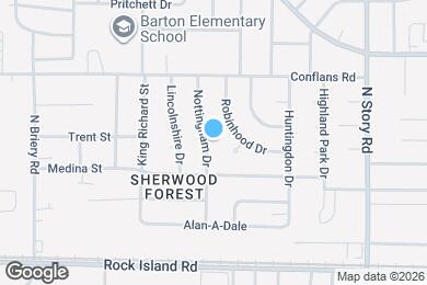 Map image of the property - 404 Nottingham Dr