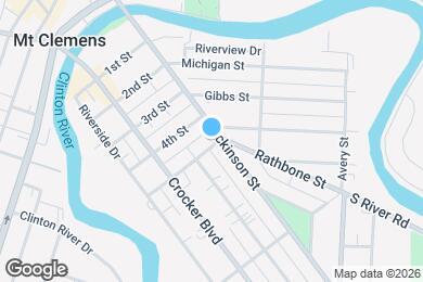 Map image of the property - 152 Dickinson St