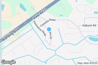 Map image of the property - 1752 St Ives Dr