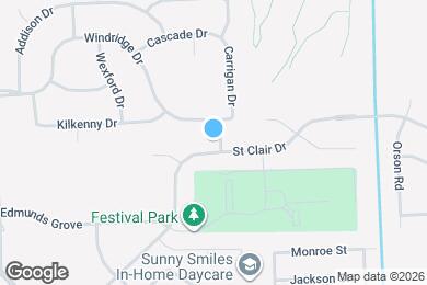 Map image of the property - 35957 St Clair Dr