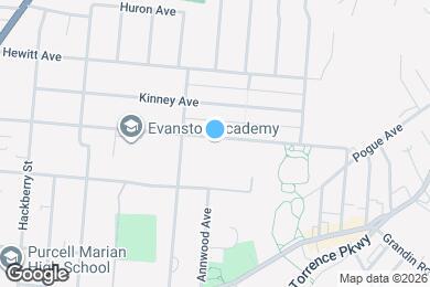 Map image of the property - 1927 Fairfax Ave