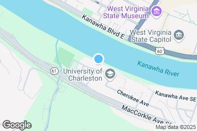 Map image of the property - 2100 Kanawha Ave SE