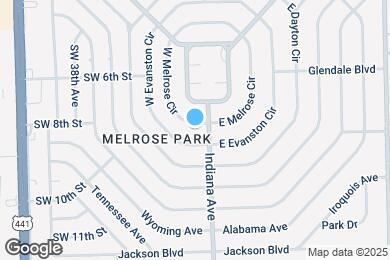 Map image of the property - 679 W Melrose Cir