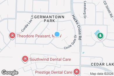 Map image of the property - 7969 Cross Ridge Dr