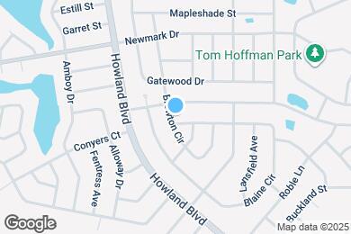 Map image of the property - 3133 Blaine Cir