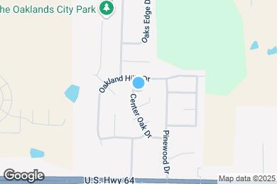 Map image of the property - 35 Center Oak Dr