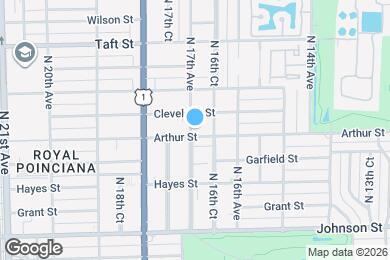 Map image of the property - 1641 Arthur St
