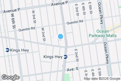 Map image of the property - 1769 Dahill Rd