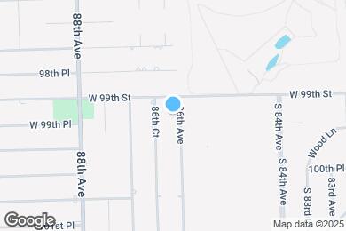 Map image of the property - 9922 S 86th Ave