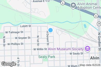Map image of the property - Beauregard Apartments