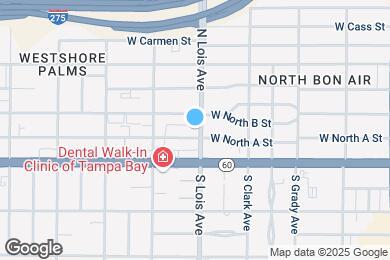 Map image of the property - 4201 W North A St