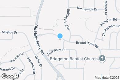 Map image of the property - 4872 Bristol Rock Rd