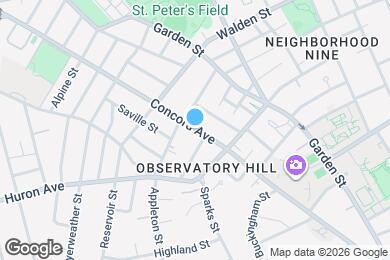 Map image of the property - 240 Concord Ave