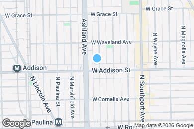 Map image of the property - 3610 N Bosworth Ave