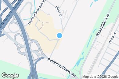 Map image of the property - Furnished Studio-Secaucus - New York City Area