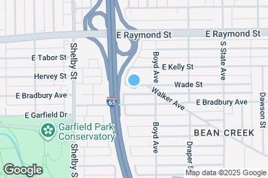 Map image of the property - 1339 Wade St