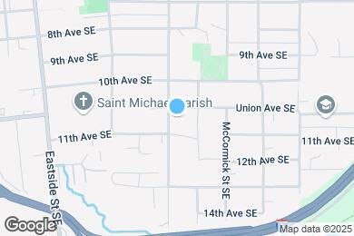 Map image of the property - 1058 Central St SE