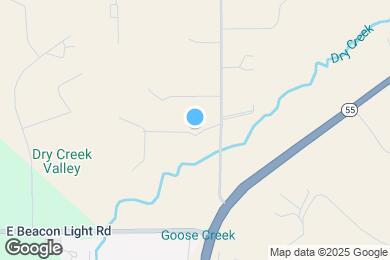 Map image of the property - 3575 N Brookside Ln