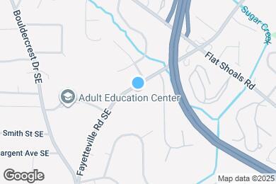 Map image of the property - 1114 Fayetteville Rd SE