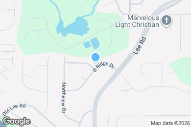 Map image of the property - 3809 S Ridge Dr