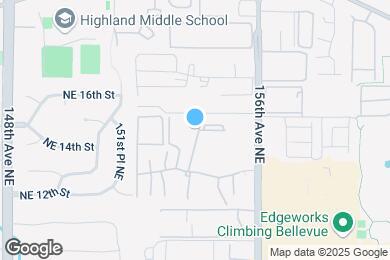 Map image of the property - 1425 154th Ave NE