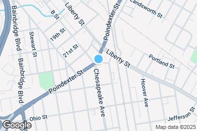 Map image of the property - 1005 Chesapeake Ave
