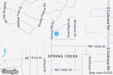 Map image of the property - 2213 Coachlight Dr