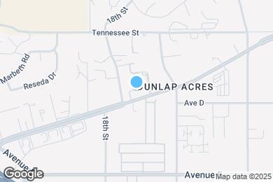 Map image of the property - Starlight Ridge Apartments- Yucaipa, CA