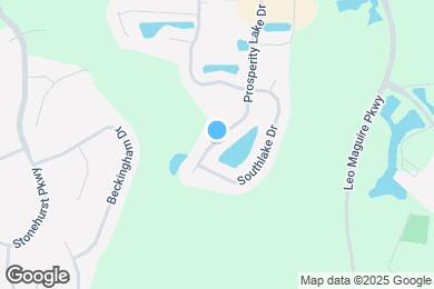 Map image of the property - 572 Prosperity Lake Dr