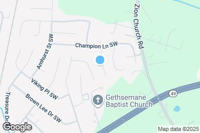 Map image of the property - 3049 Parade Ln SW