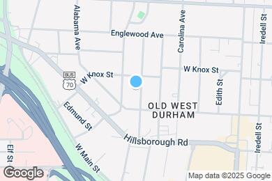 Map image of the property - 913 Rosehill Ave
