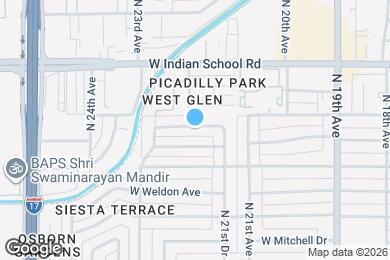 Map image of the property - 2145 W Fairmount Ave