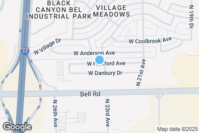 Map image of the property - 2241 W Hartford Ave