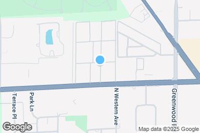 Map image of the property - 8852 N Leslie Ln