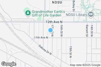 Map image of the property - 1110 17th St N