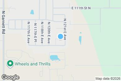 Map image of the property - 12012 E 109th Pl N