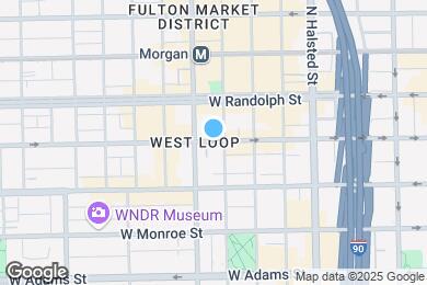 Map image of the property - 935 W Washington Blvd