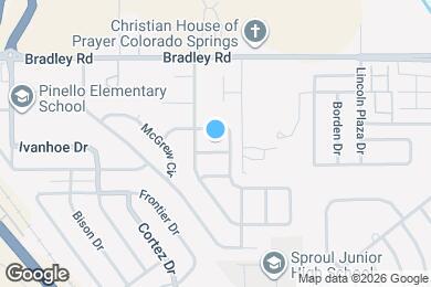 Map image of the property - 4260 Dye St
