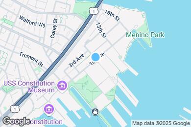 Map image of the property - 45 1st Ave
