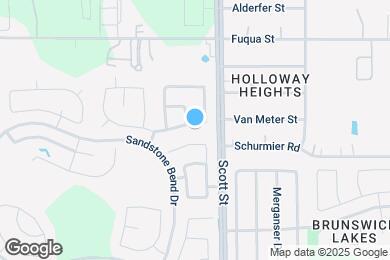 Map image of the property - 3410 Bainbridge Hill Ln