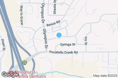 Map image of the property - 1656 S Fairway Dr