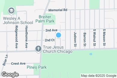 Map image of the property - 425 S Ellis St