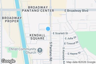 Map image of the property - Pantano Villas Apartments