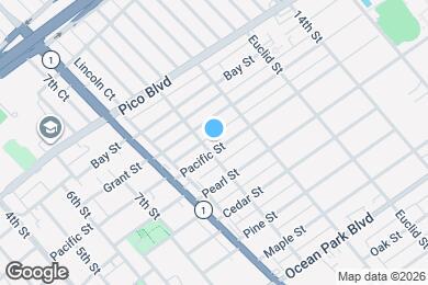 Map image of the property - 1007 Pacific St