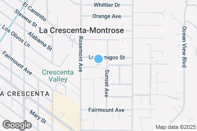 Map image of the property - 4736 Rosemont Ave