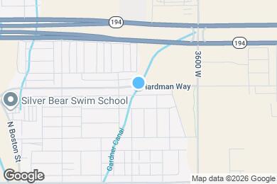 Map image of the property - 3820 W 1850 N