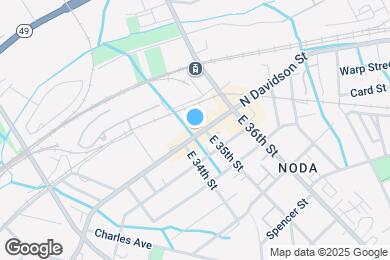 Map image of the property - 3123 N Davidson St