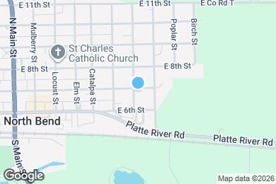 Map image of the property - 711 E 7th St