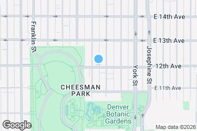 Map image of the property - 2015 E 12th Ave