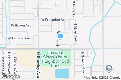 Map image of the property - 3665 W Harvard Ave